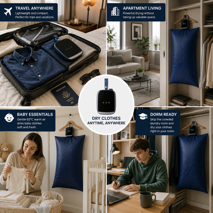 LuminaDry Portable Clothes Dryer